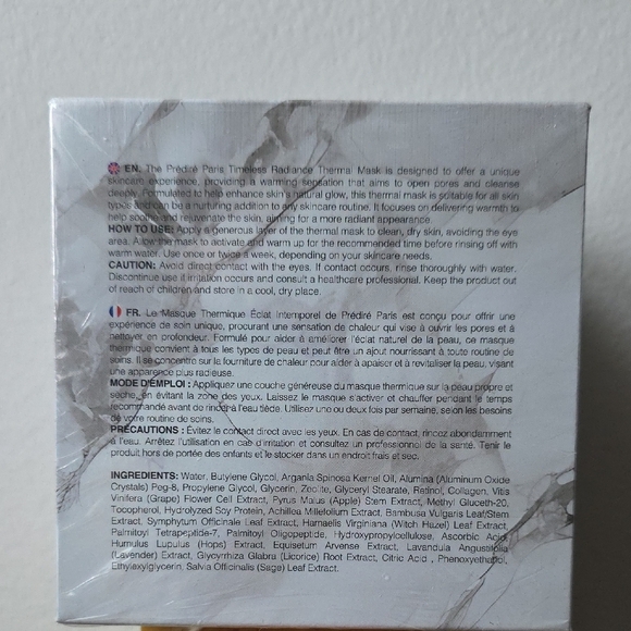 Timeless Radiance Thermal MaskPREDIRE PARIS Age-Defying Cell Renewa Therapy - Picture 6 of 6